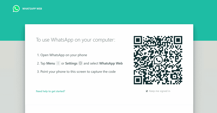 whatsapp web login ohne qr code