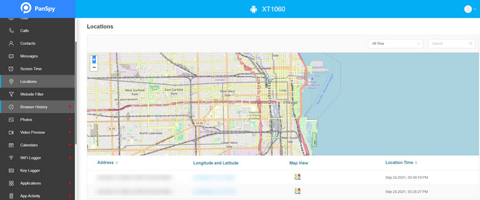 track device's location