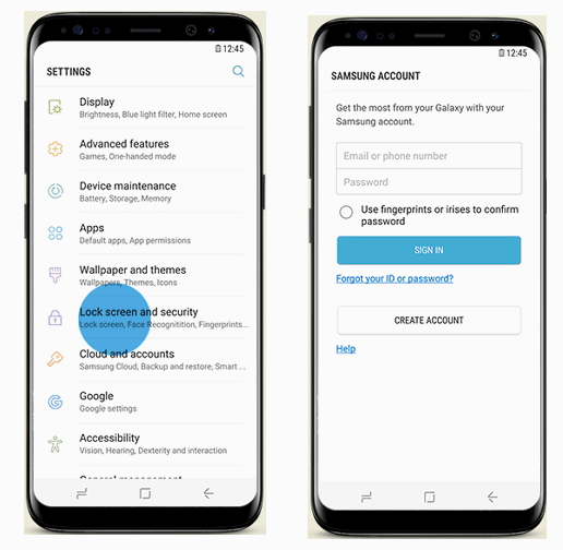 cell number track for Samsung