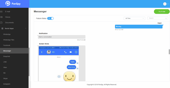 messenger monitoring