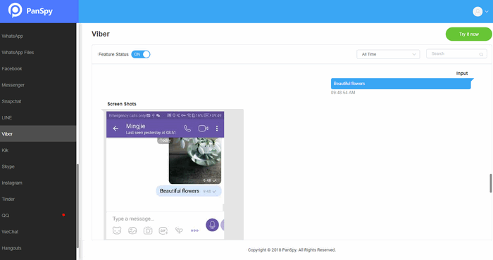 Monitor Viber Messages